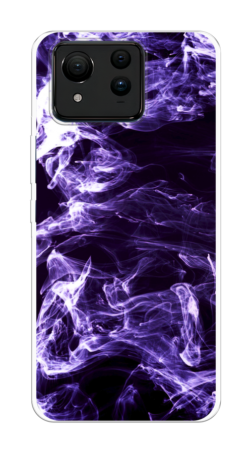 

Чехол на Asus ZenFone 11 Ultra "Фиолетовый дым", Фиолетовый;белый;черный, 45250-1