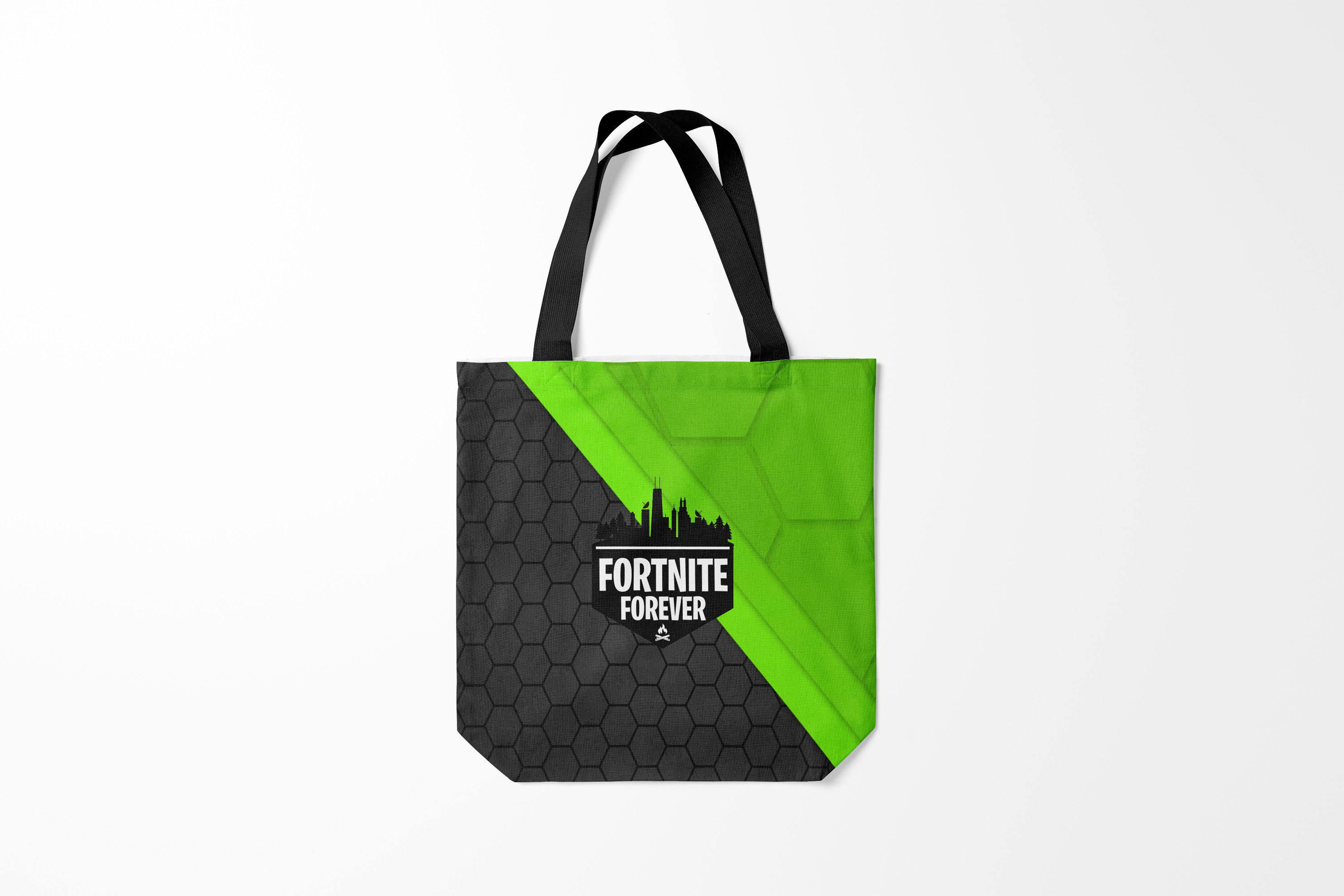 

Сумка шoппер унисекс Burnettie Fortnite ФОРТНАЙТ S, черный; зеленый, Fortnite ФОРТНАЙТ S