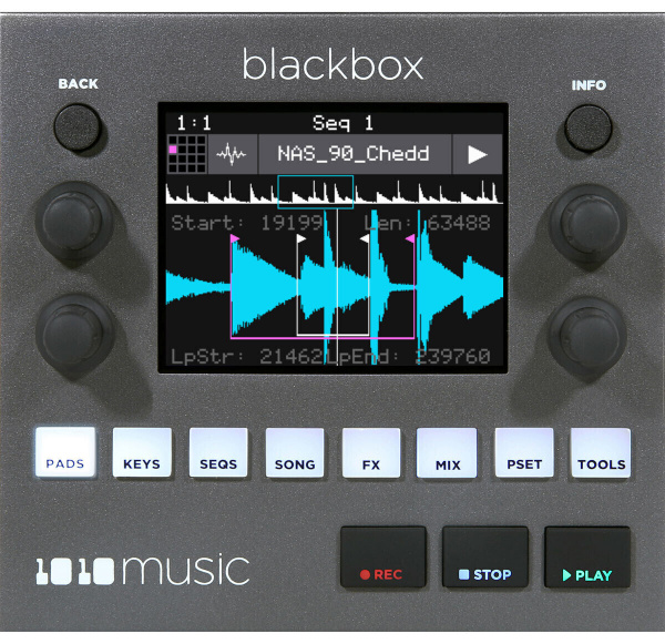 

Сэмплер 1010music Blackbox, Blackbox