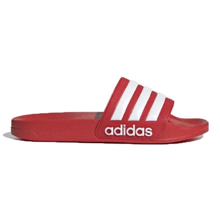 

Сланцы унисекс Adidas SHOWER красные 8.5 US, SHOWER