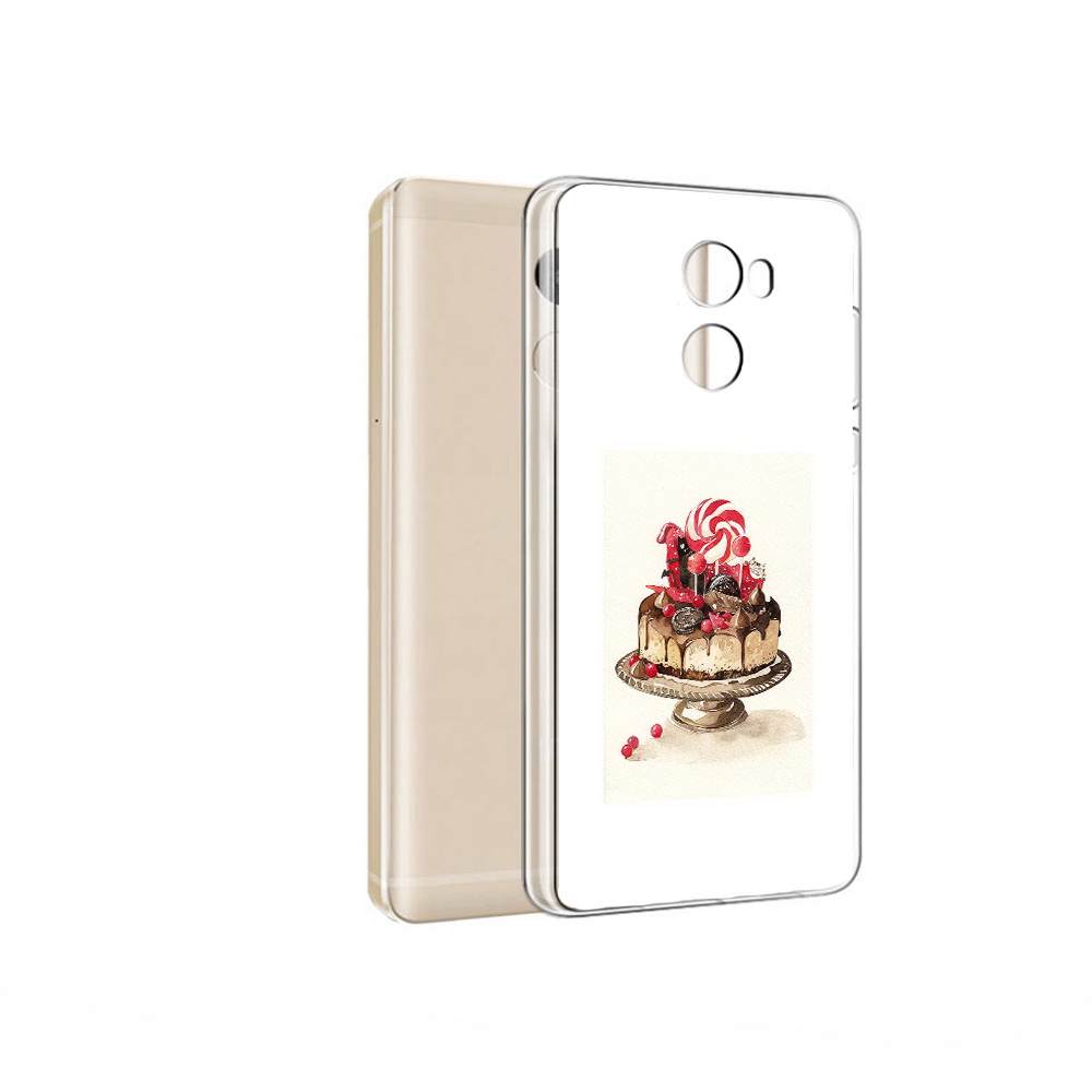 

Чехол MyPads Tocco для Xiaomi Redmi 4 Pro вкусный торт (PT47305.303.262), Прозрачный, Tocco