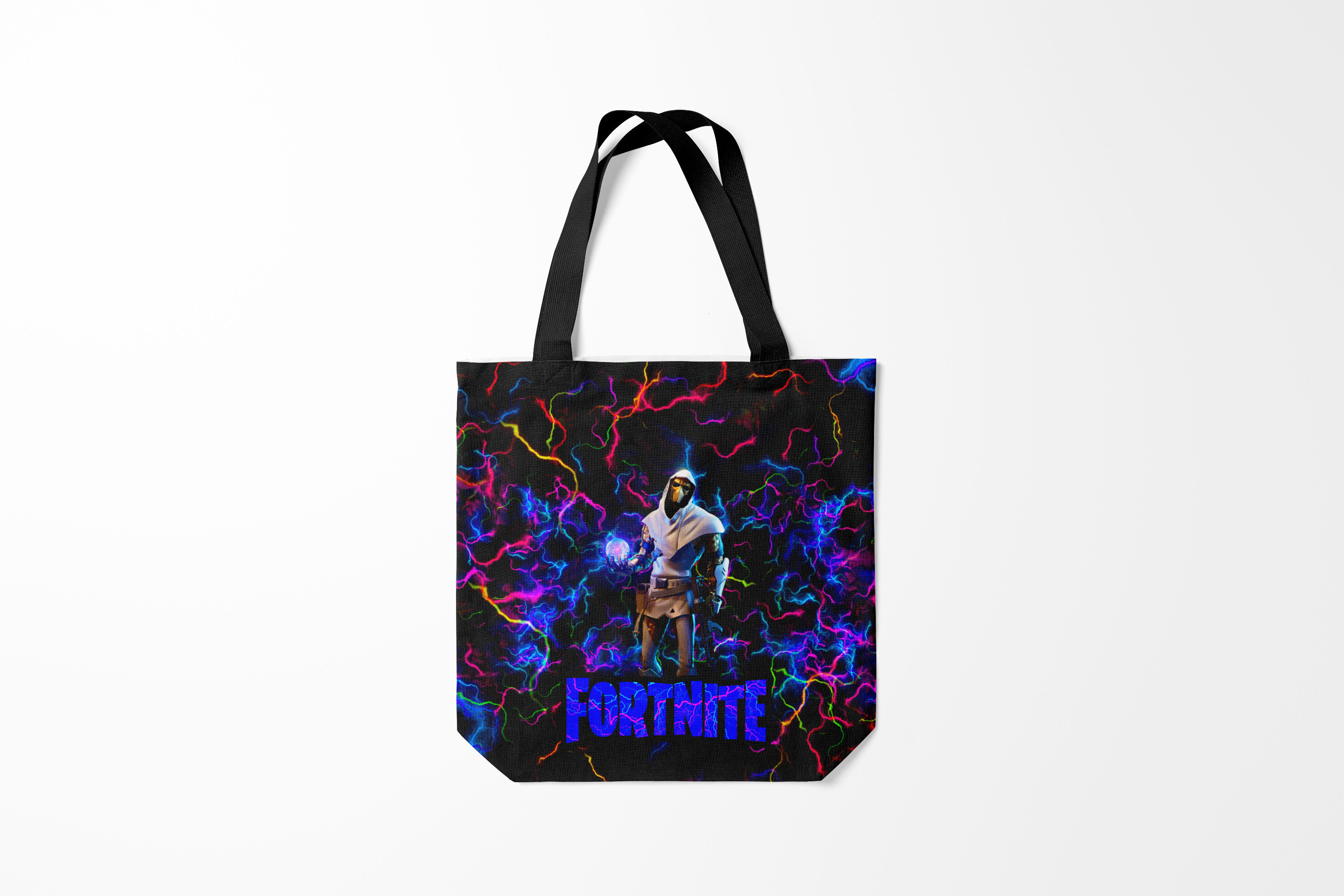 

Сумка шoппер унисекс Burnettie Fortnite Фортнайт Повелитель Молний, черный, Fortnite Фортнайт Повелитель Молний