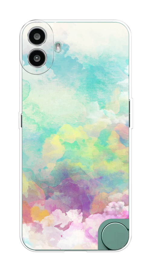 

Чехол на CMF Phone 1 "Воздушное небо", Белый;голубой;розовый;желтый, 3300450-1