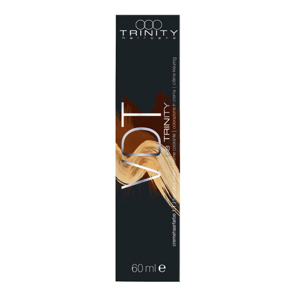 Краска для волос Trinity VDT 6.3 тёмный русый золотистый с питательным комплексом 60 мл