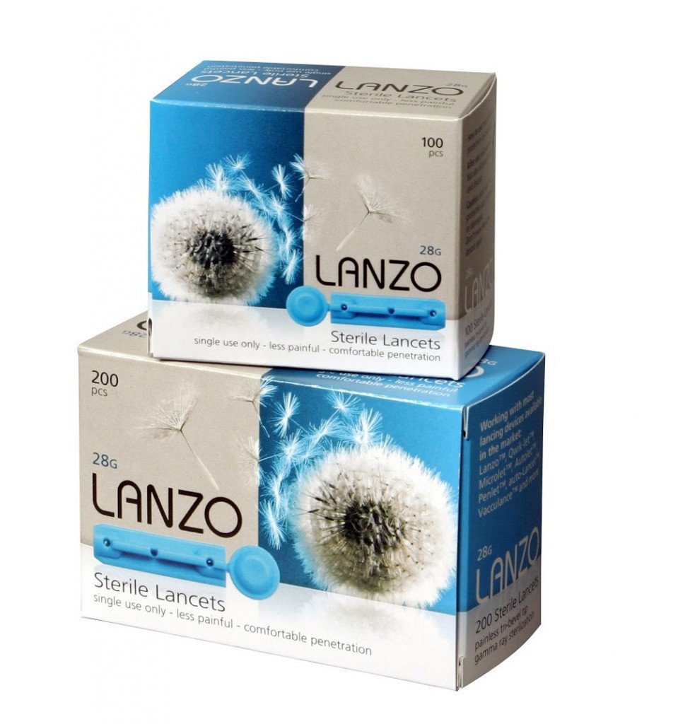 Lanzo GL 30G №200, Ланцеты Lanzo GL 30G 200 шт.  - купить со скидкой