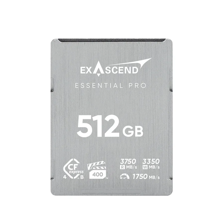 

Карта памяти Exascend CFexpress Type B 512Гб Essential Pro (EXPC4EB512GB), Essential Pro