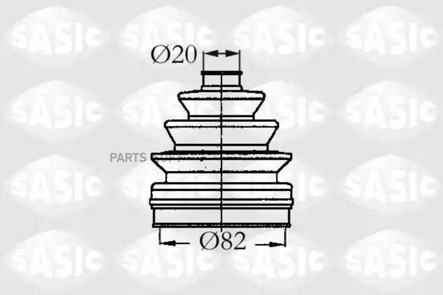 

Пыльник шруса Sasic 2933833