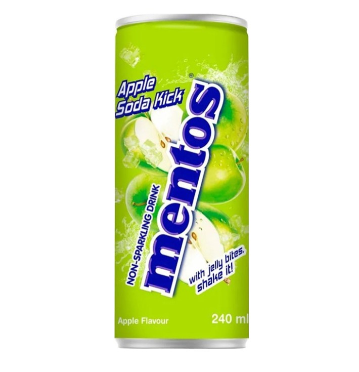 

Сокосодержащий напиток Mentos яблоко, 0,24 л * 24 шт, 0,24л х 24шт.