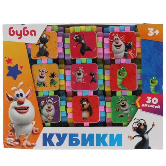 Играем вместе Настольная игра Буба Кубики 1137₽