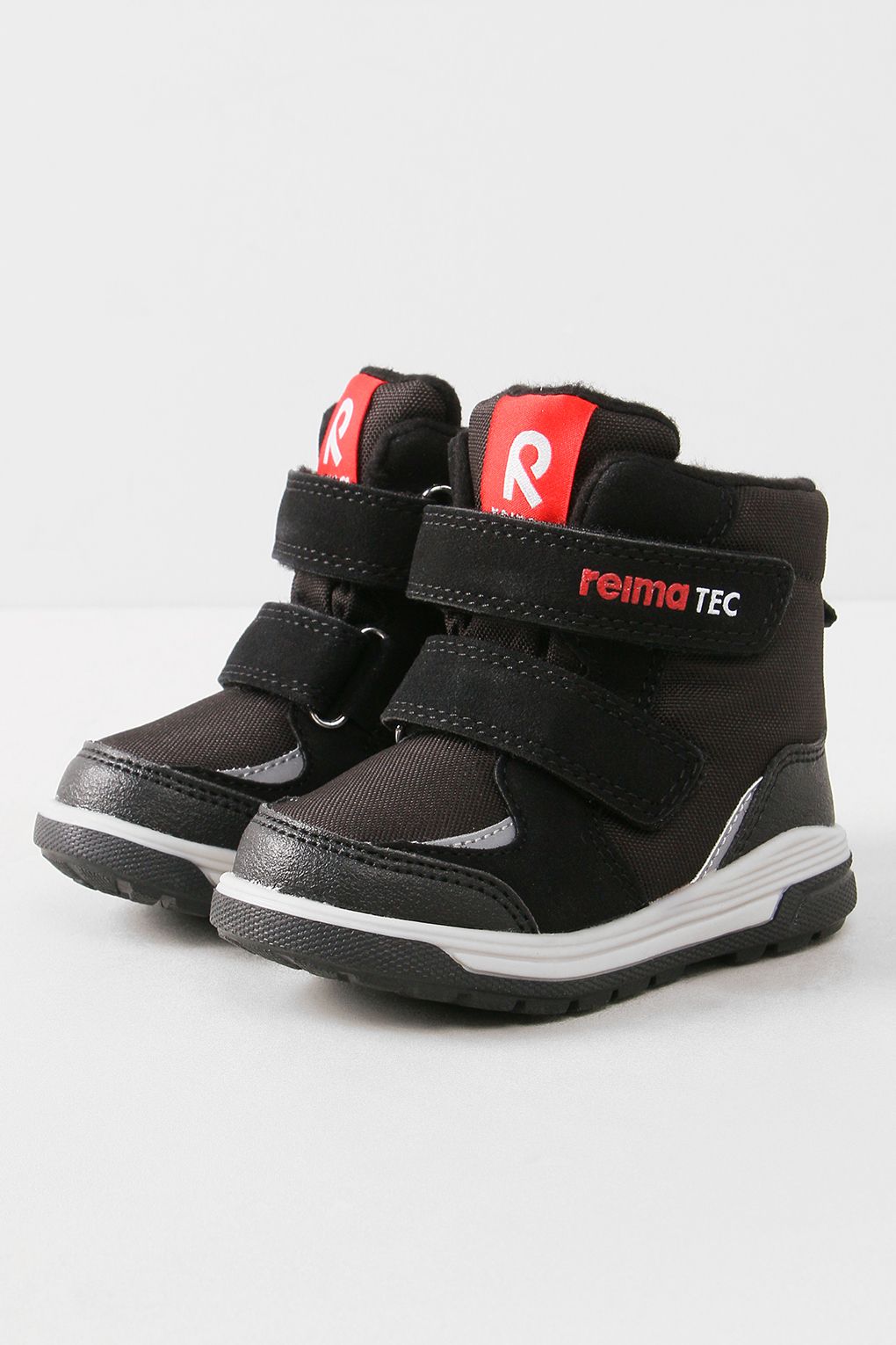 Ботинки Reima 569435R, чёрный, 21 ботинки лыжные winter star classic nn75 р 44 чёрный лого белый