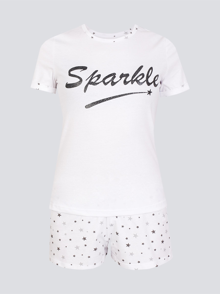 

Комплект домашний женский Liza Volkova 705941295 белый 44 RU, 705941295