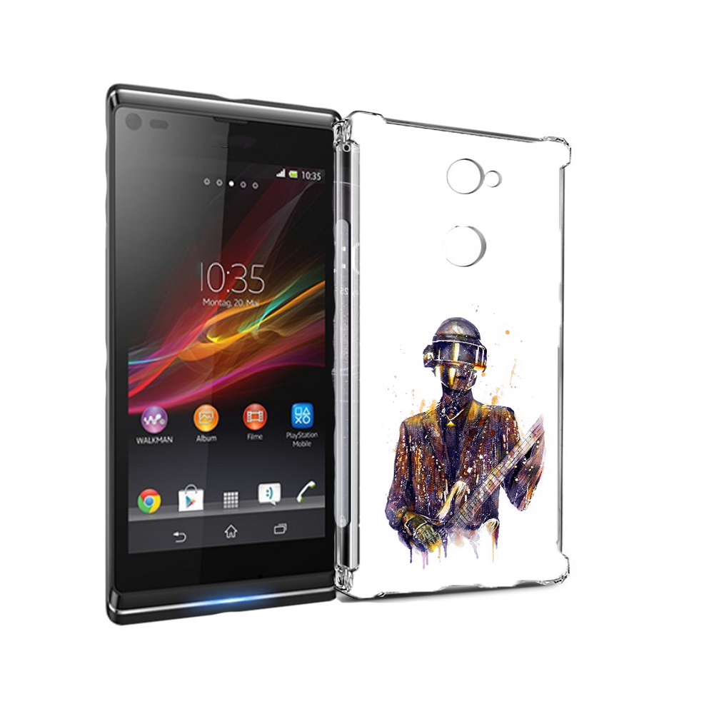 

Чехол MyPads Tocco для Sony Xperia L2 космо-гитарист (PT99662.233.392), Прозрачный, Tocco