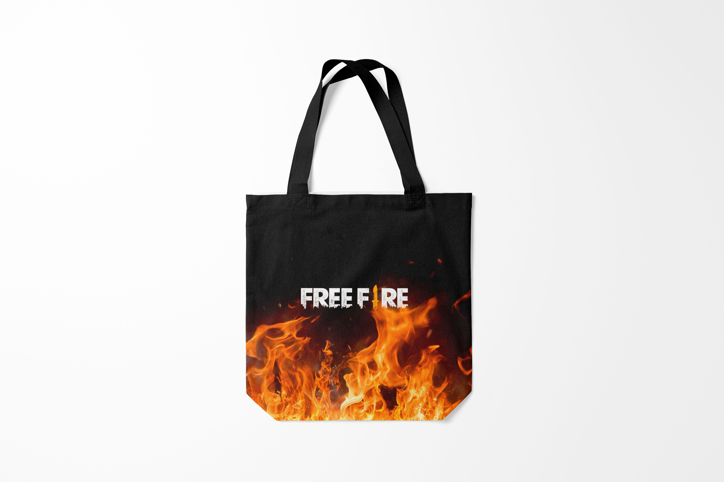 

Сумка шoппер унисекс Burnettie Garena Free Fire, черный, Garena Free Fire