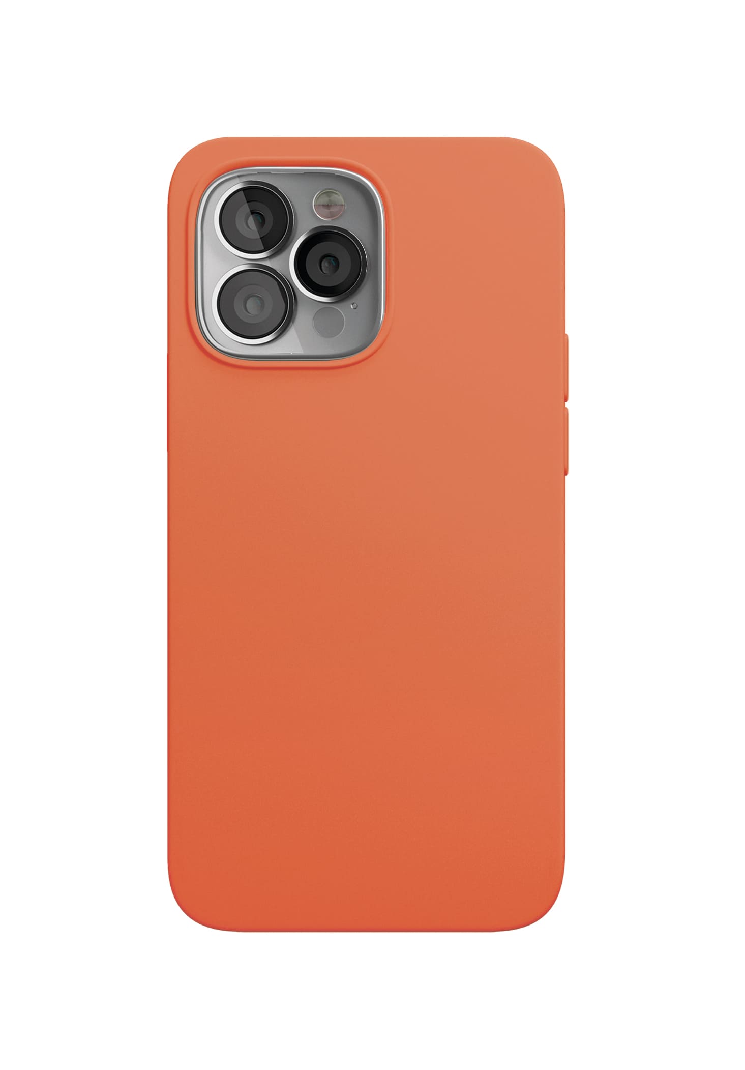 фото Чехол для смартфона vlp silicone case для iphone 13 pro max, оранжевый