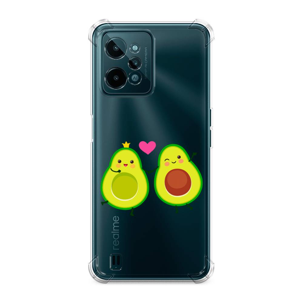 

Чехол Awog на Oppo Realme C15 "Авокадо любят", Зеленый;коричневый;розовый, 259351-1