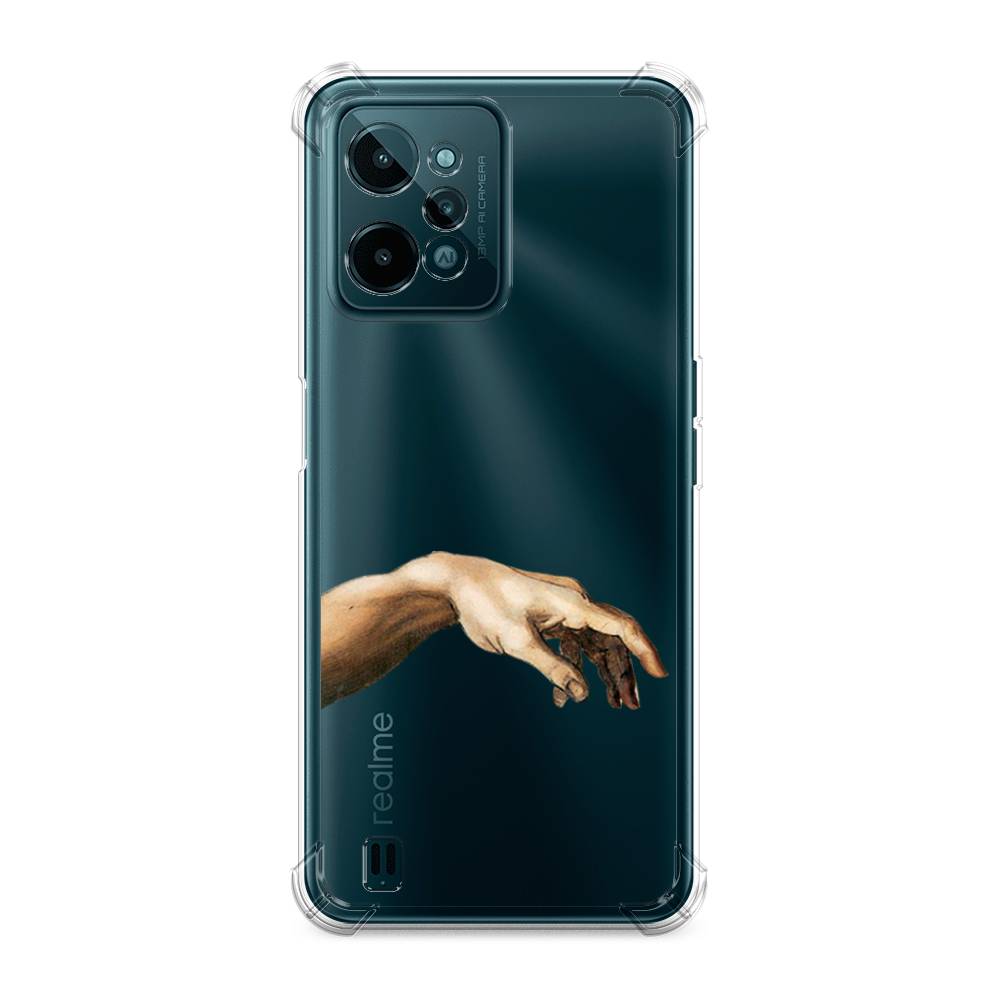 

Чехол Awog на Oppo Realme C15 "Creazione di Adamo 1", Бежевый, 259351-1