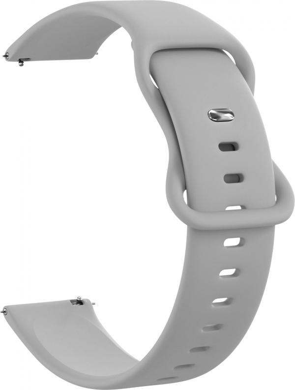 

Ремешок силиконовый GSMIN Net 20 для Fitbit Versa (Светло-серый)