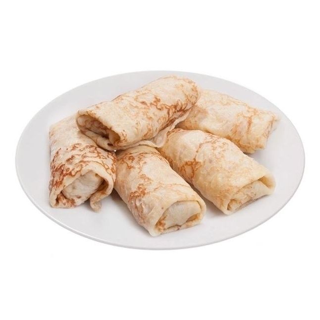 

Блины с мясом и луком