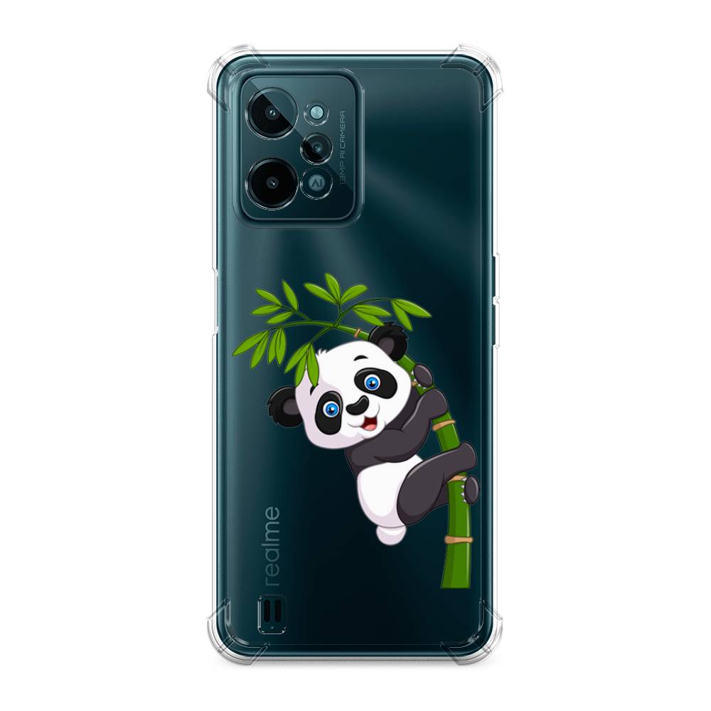 

Чехол Awog на Oppo Realme C15 "Панда на бамбуке", Белый;черный;зеленый, 259351-1