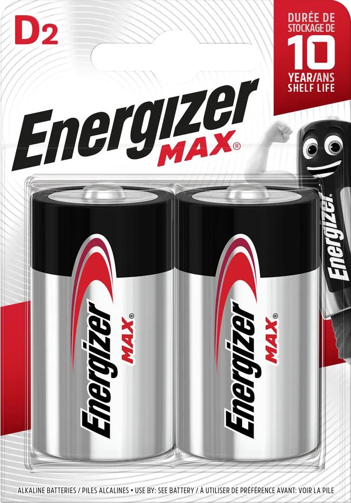 

Батарейка E95/D Energizer Max 2 Шт. Energizer арт. 7638900426823