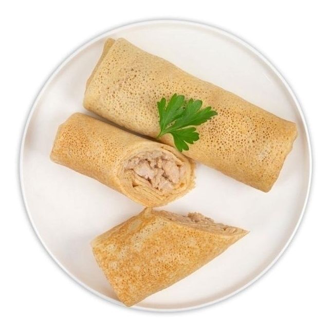 

Блинчики с мясом птицы