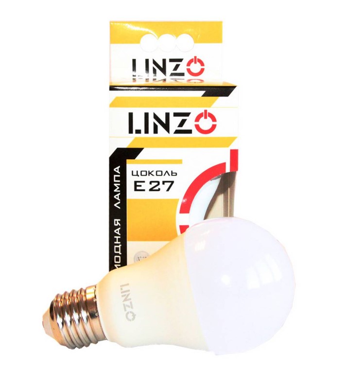Лампа светодиодная Linzo A60 E27 13 Вт груша