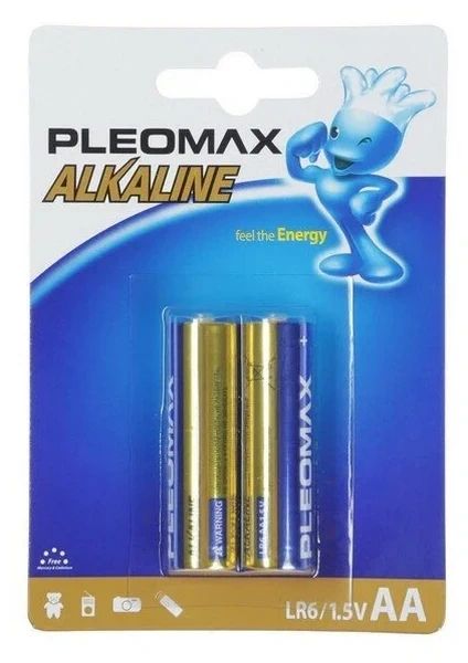 

Батарейка Lr06 Pleomax (Aa-Пальчиковые) 2 Шт. PLEOMAX арт. 26677