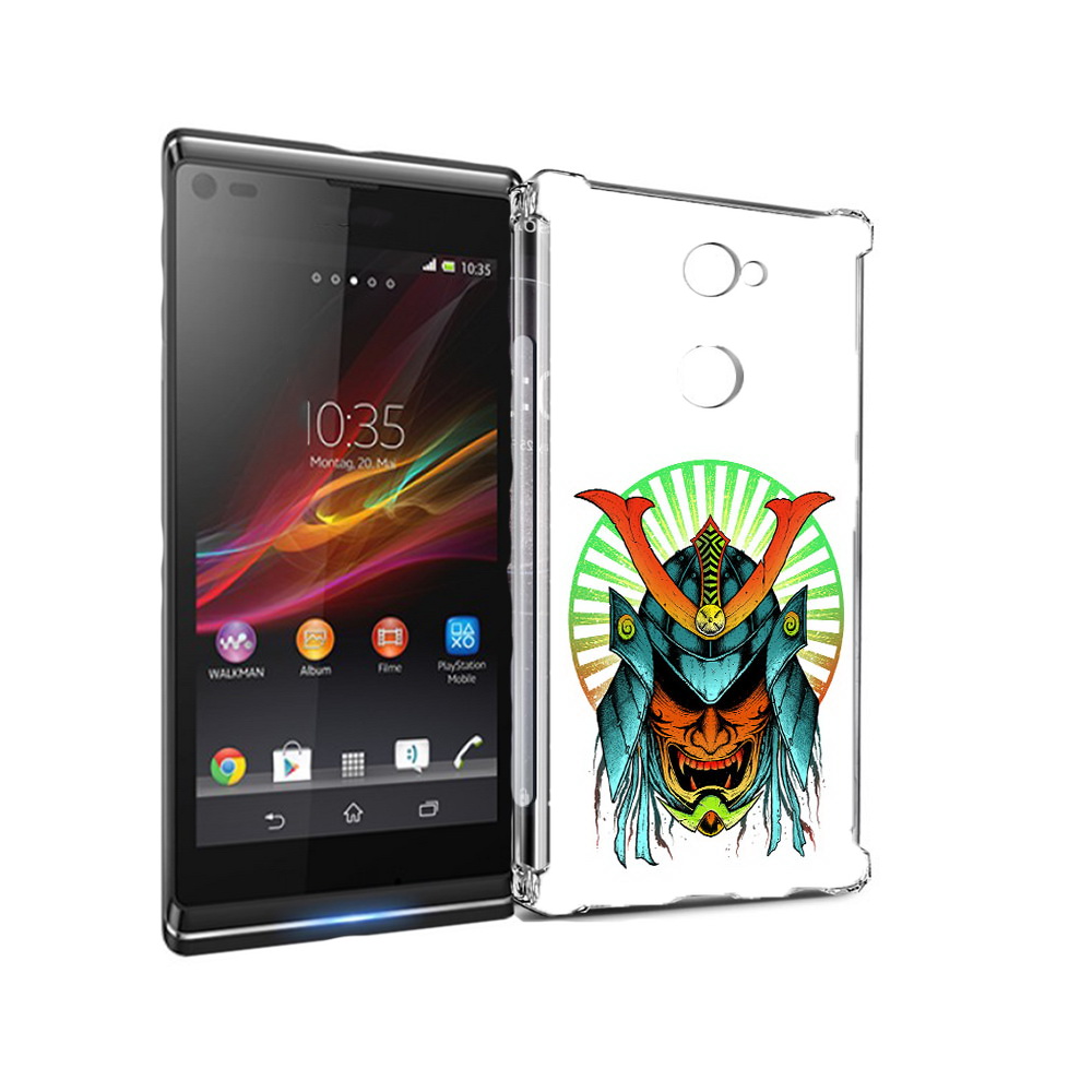 

Чехол MyPads Tocco для Sony Xperia L2 ешимитсу рисунок (PT99662.233.345), Прозрачный, Tocco