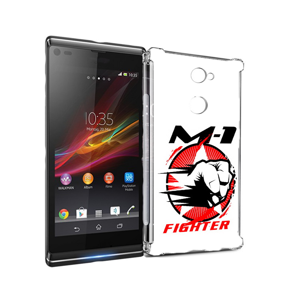 

Чехол MyPads Tocco для Sony Xperia L2 единоборства М-1 (PT99662.233.342), Прозрачный, Tocco