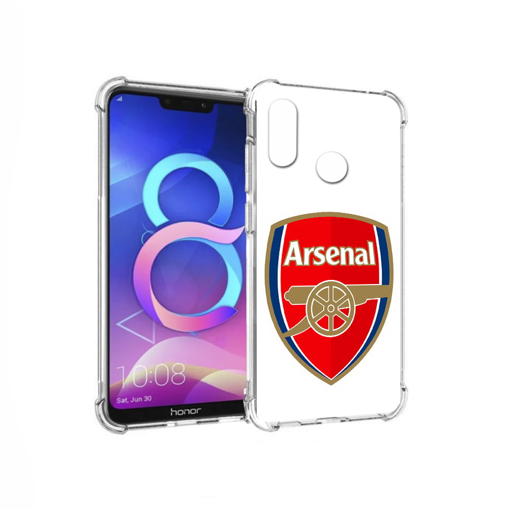 

Чехол MyPads Tocco для Honor 8C ФК Арсенал логотип (PT121522.29.174), Прозрачный, Tocco