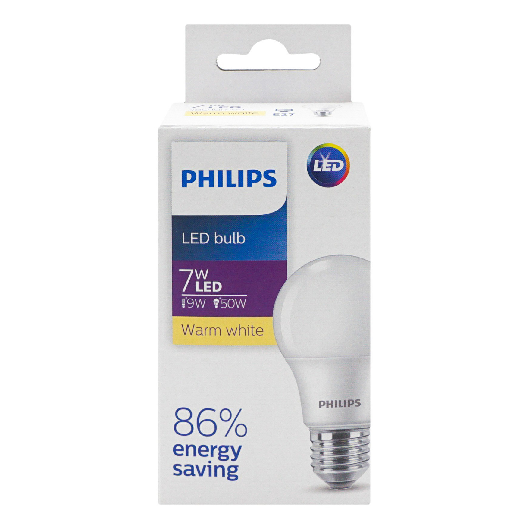 

Светодиодная лампа Philips Е27 7 Вт 3000 К