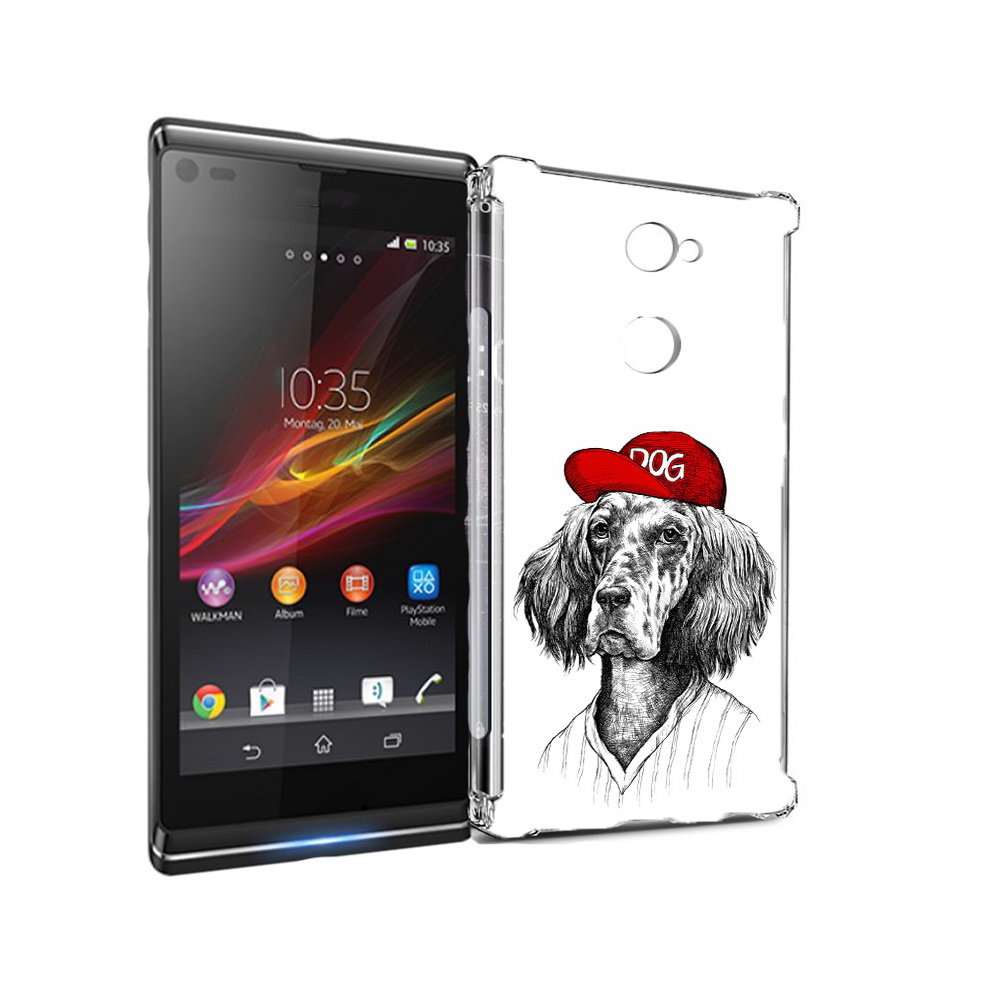 

Чехол MyPads Tocco для Sony Xperia L2 дог (PT99662.233.333), Прозрачный, Tocco