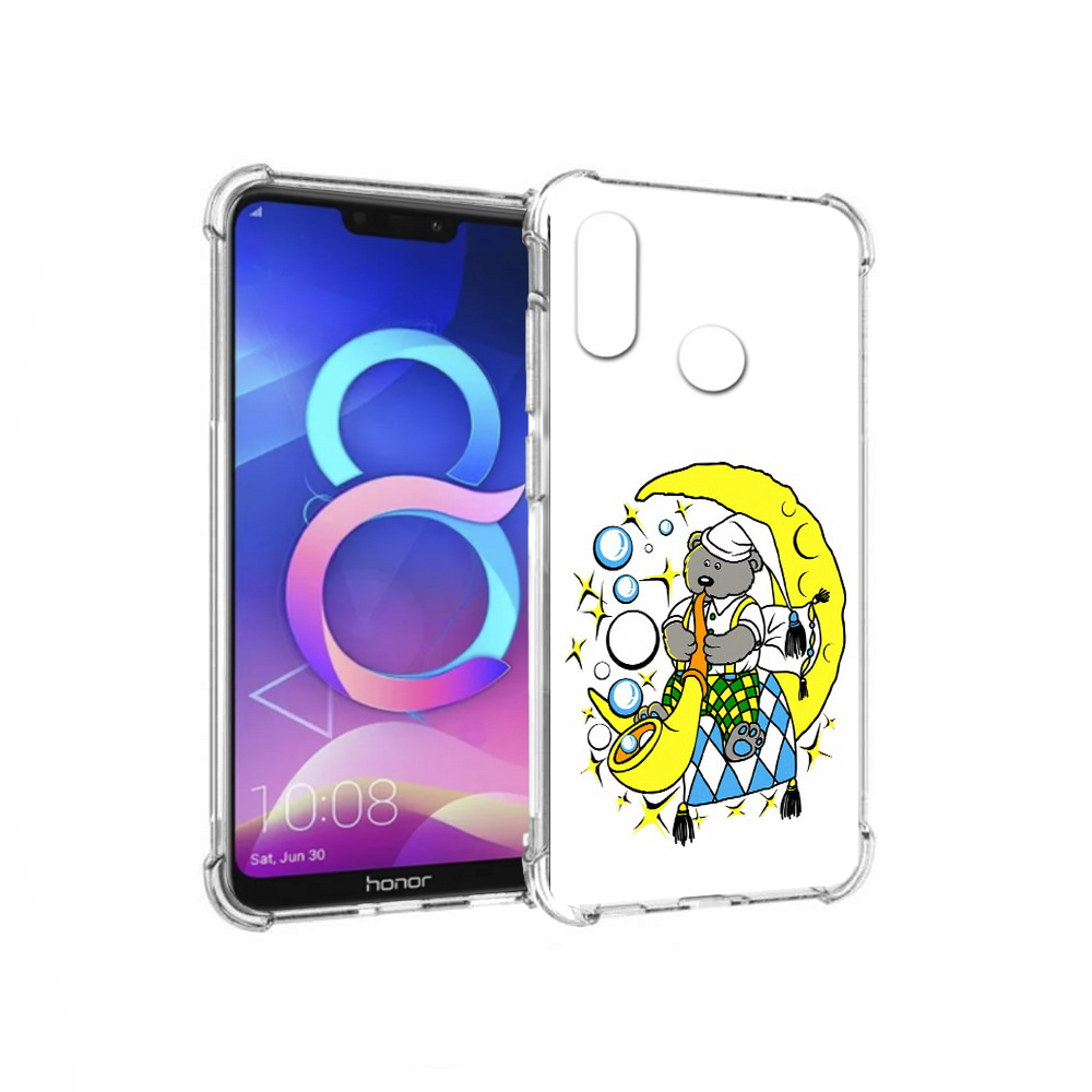 

Чехол MyPads Tocco для Honor 8C Сырная луна (PT121522.29.167), Прозрачный, Tocco