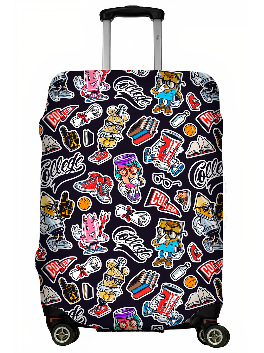 фото Чехол для чемодана lejoy lj-case-443 college m