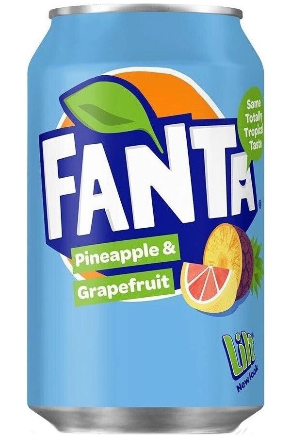 

Газированный напито Fanta pineapple-grapefruit 330 мл