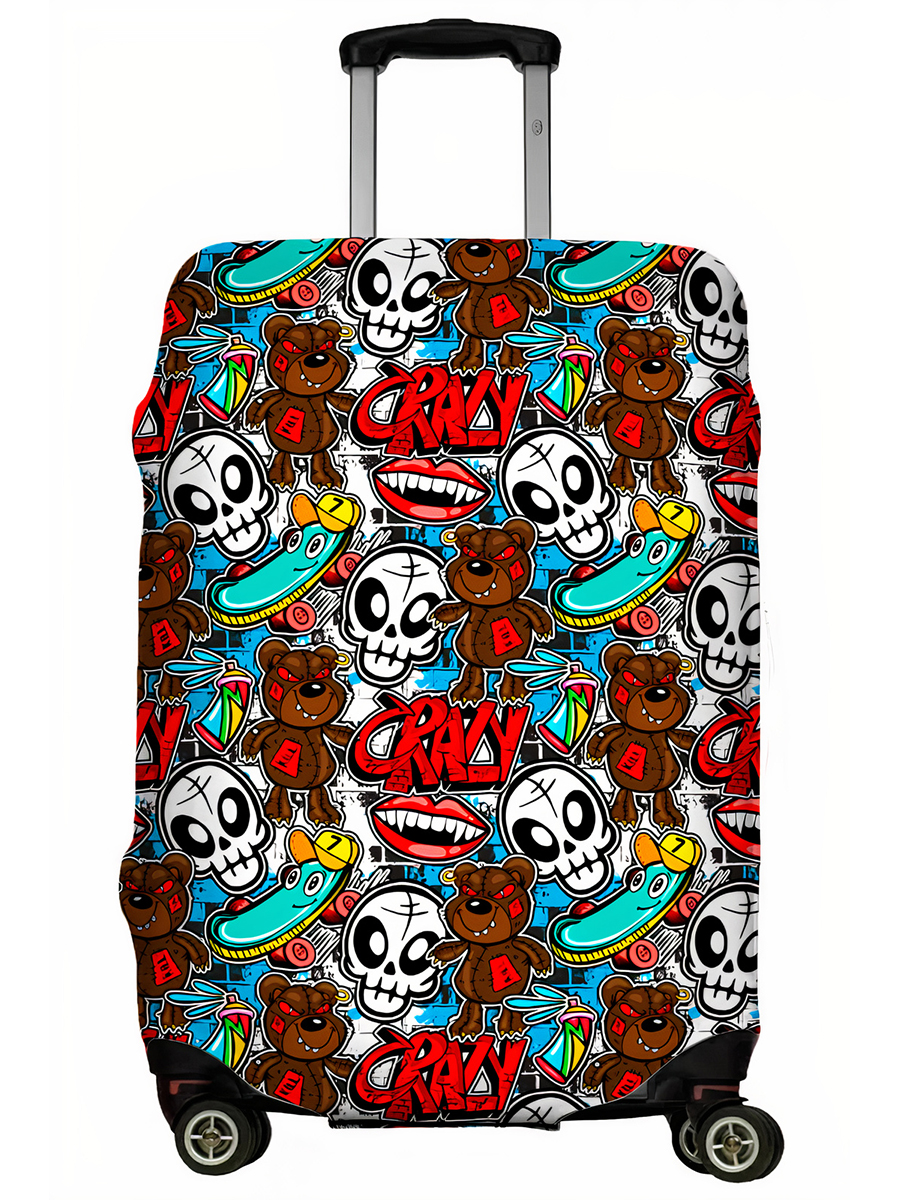 фото Чехол для чемодана lejoy lj-case-431 crazy bear m