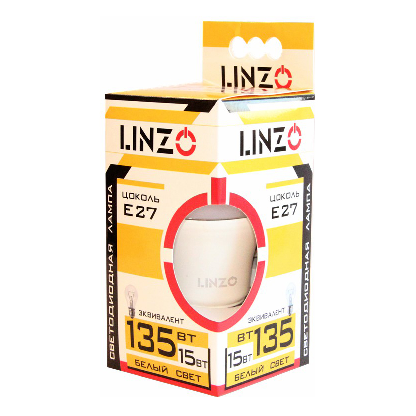 фото Лампа светодиодная linzo led e27 15w