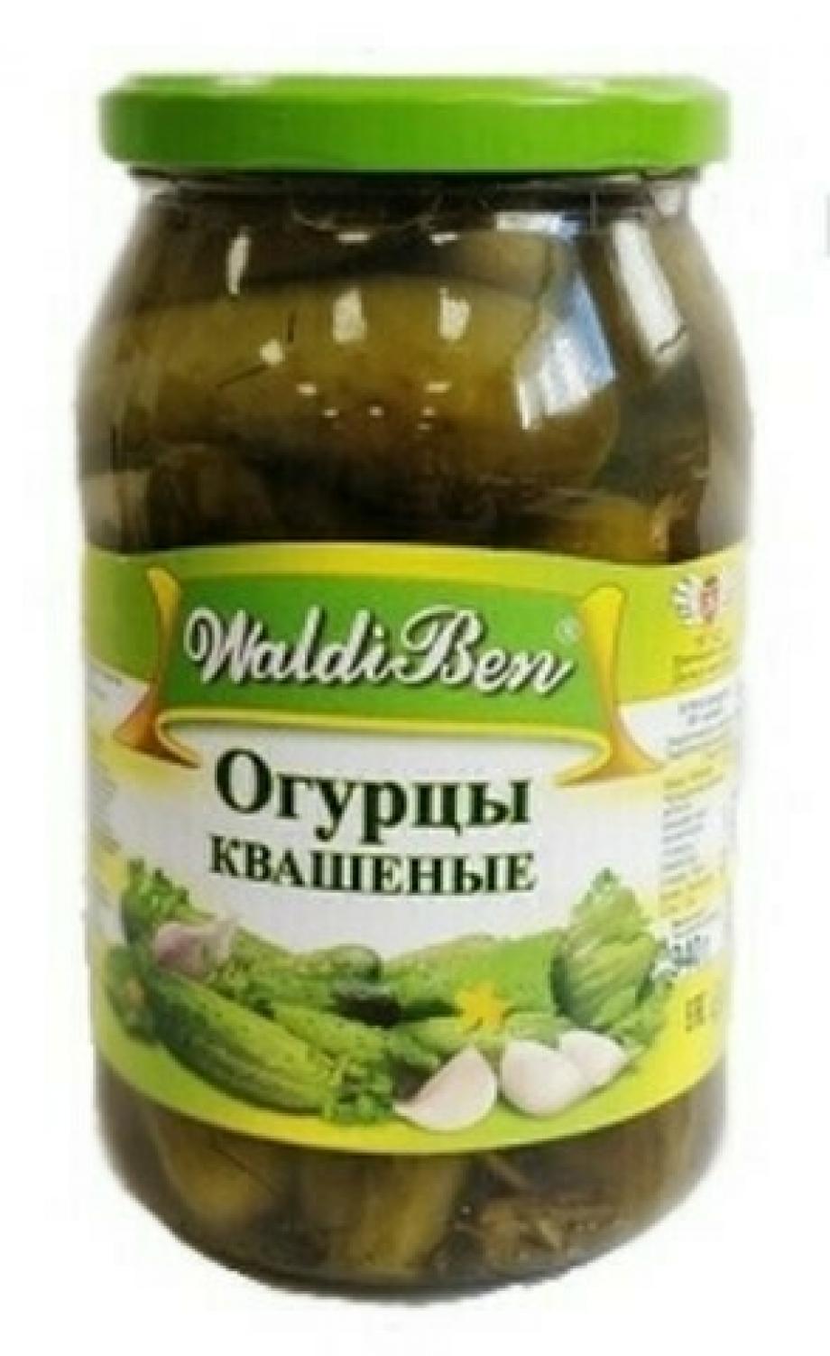 

Огурцы WaldiBen домашние квашеные 770 г