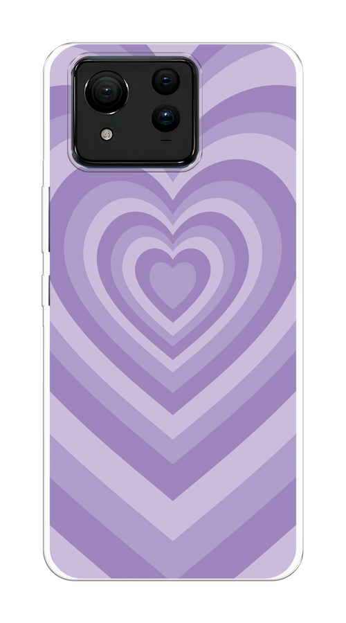 

Чехол на Asus ZenFone 11 Ultra "Violet heart latte", Фиолетовый, 45250-1