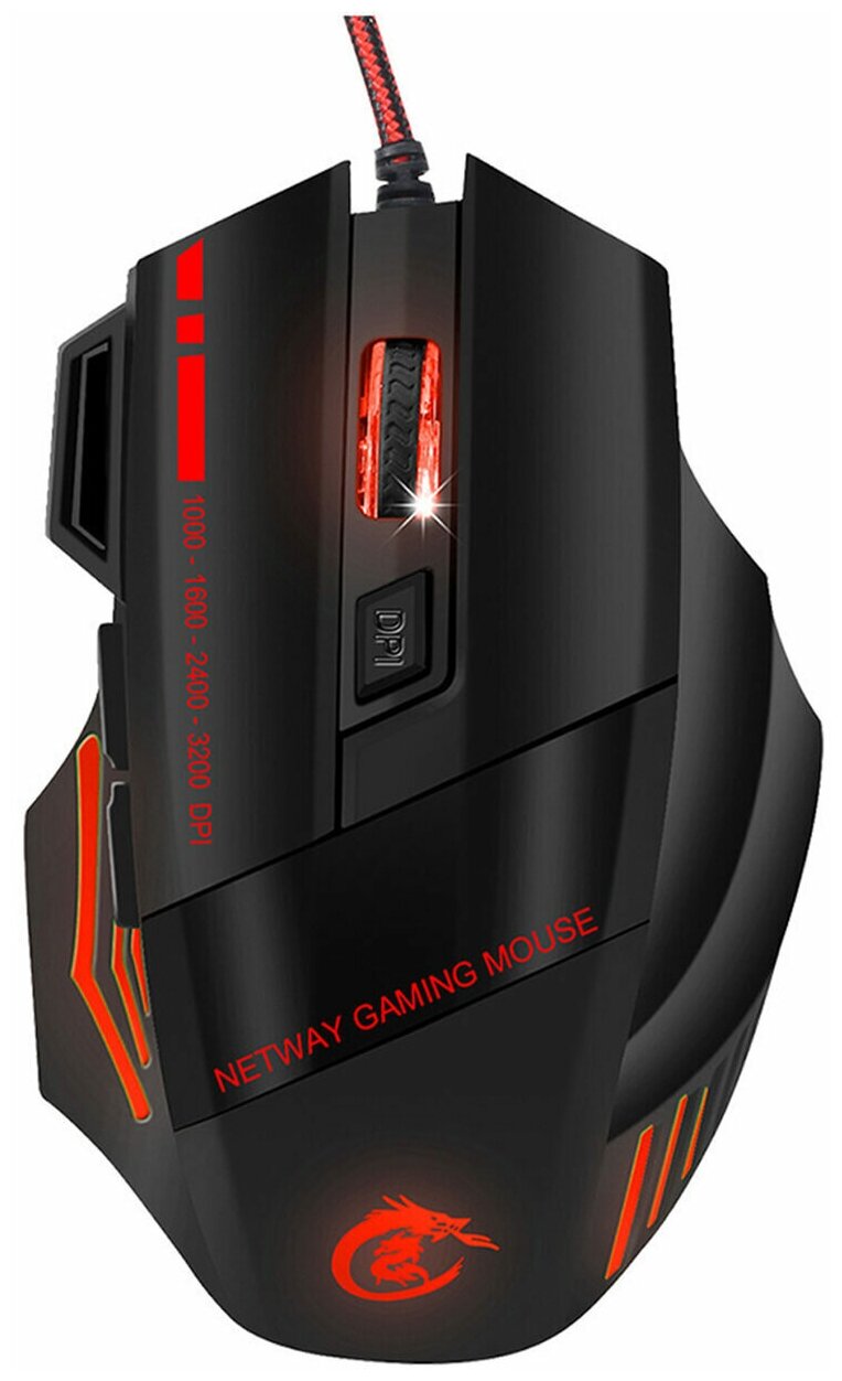 

Игровая мышь NoBrand black (000100004)