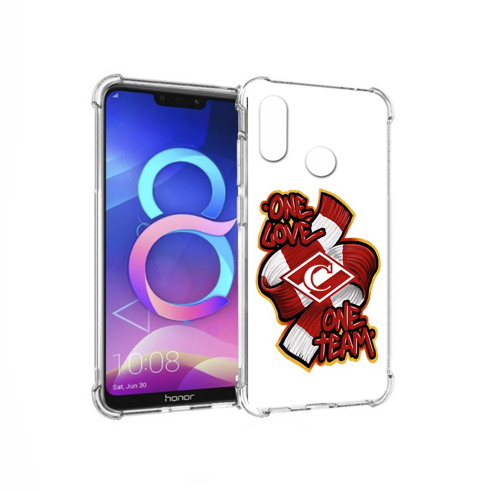 

Чехол MyPads Tocco для Honor 8C Одна любовь-Спартак (PT121522.29.126), Прозрачный, Tocco