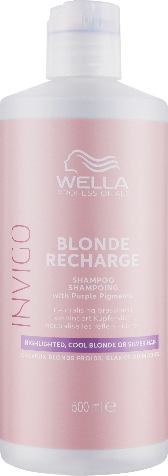 Шампунь-нейтрализатор Wella Professionals Invigo Blonde Recharge 500 мл