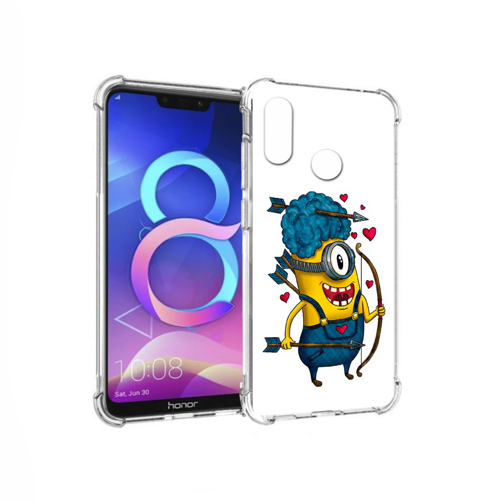 

Чехол MyPads Tocco для Honor 8C Миньон купидон (PT121522.29.117), Прозрачный, Tocco
