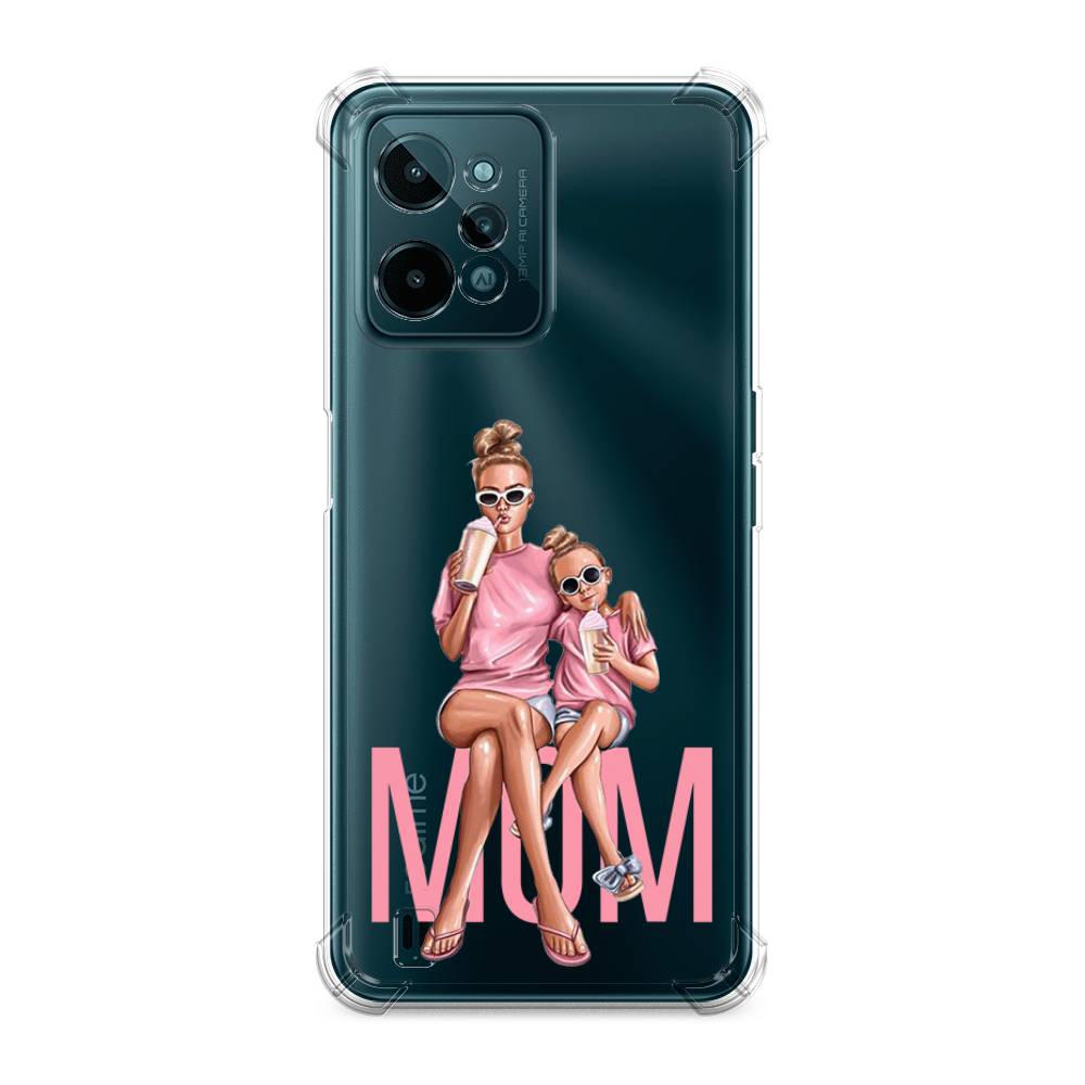 

Чехол Awog на Oppo Realme C15 "Lovely mom", Синий;бежевый;розовый, 259351-1