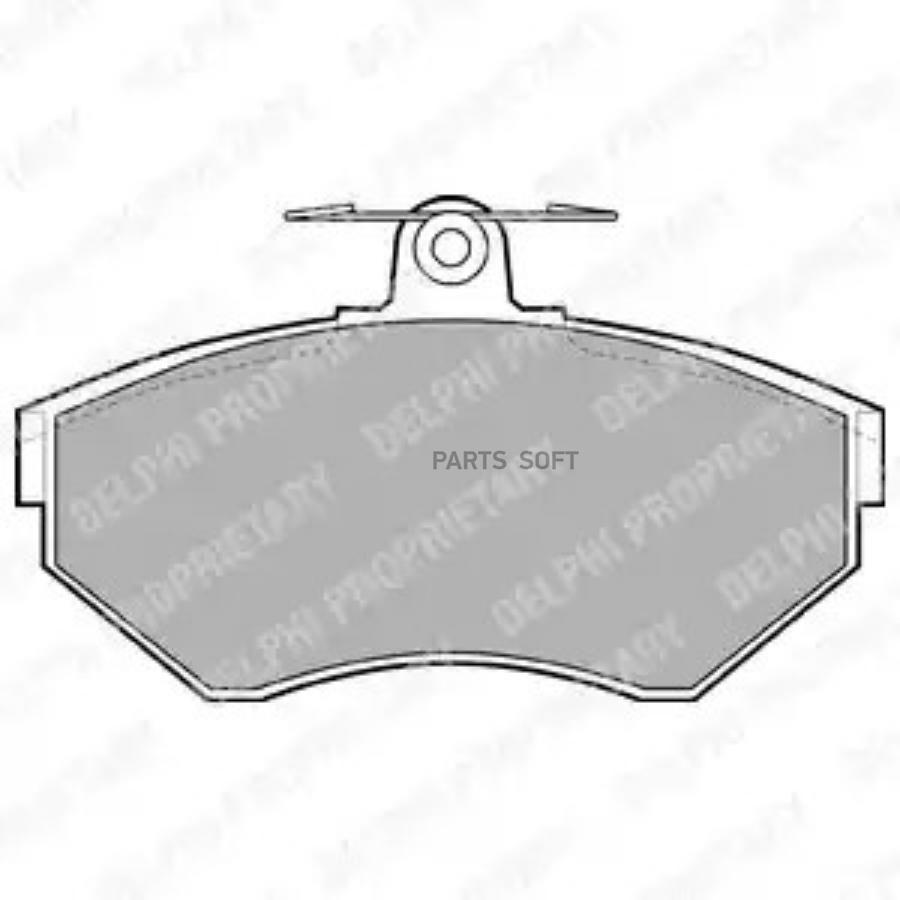 

Тормозные колодки DELPHI LP1410
