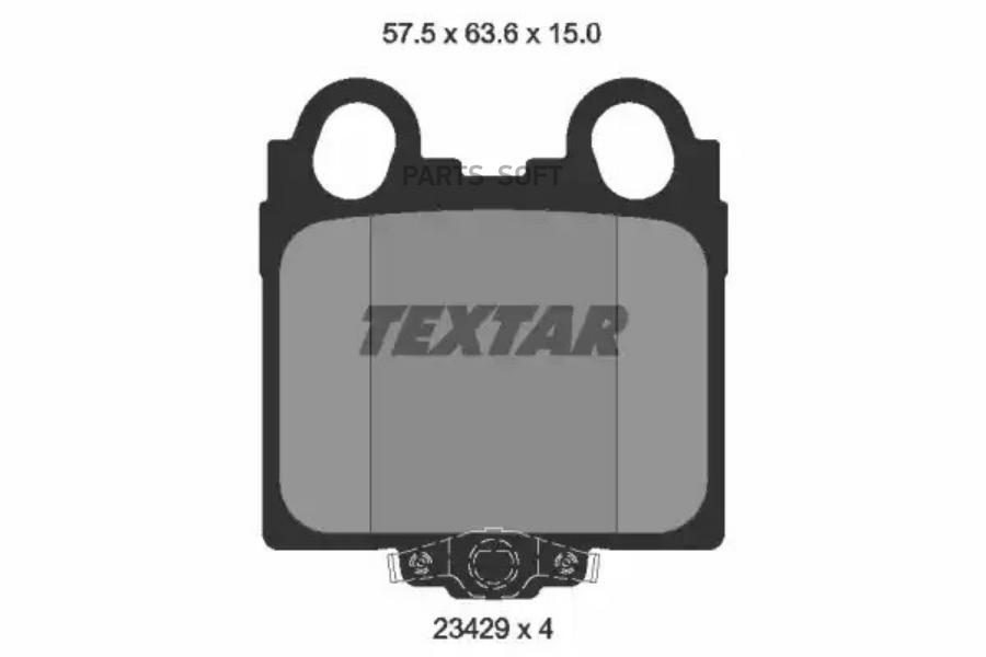 

Колодки тормозные дисковые задн LEXUS: GS 97-05, IS 99-, IS SportCross 01-, SC 01-, TOYOT