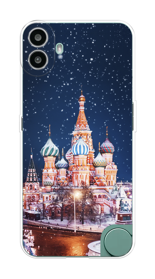 

Чехол на CMF Phone 1 "Москва 1", Коричневый;синий;белый, 3300450-1