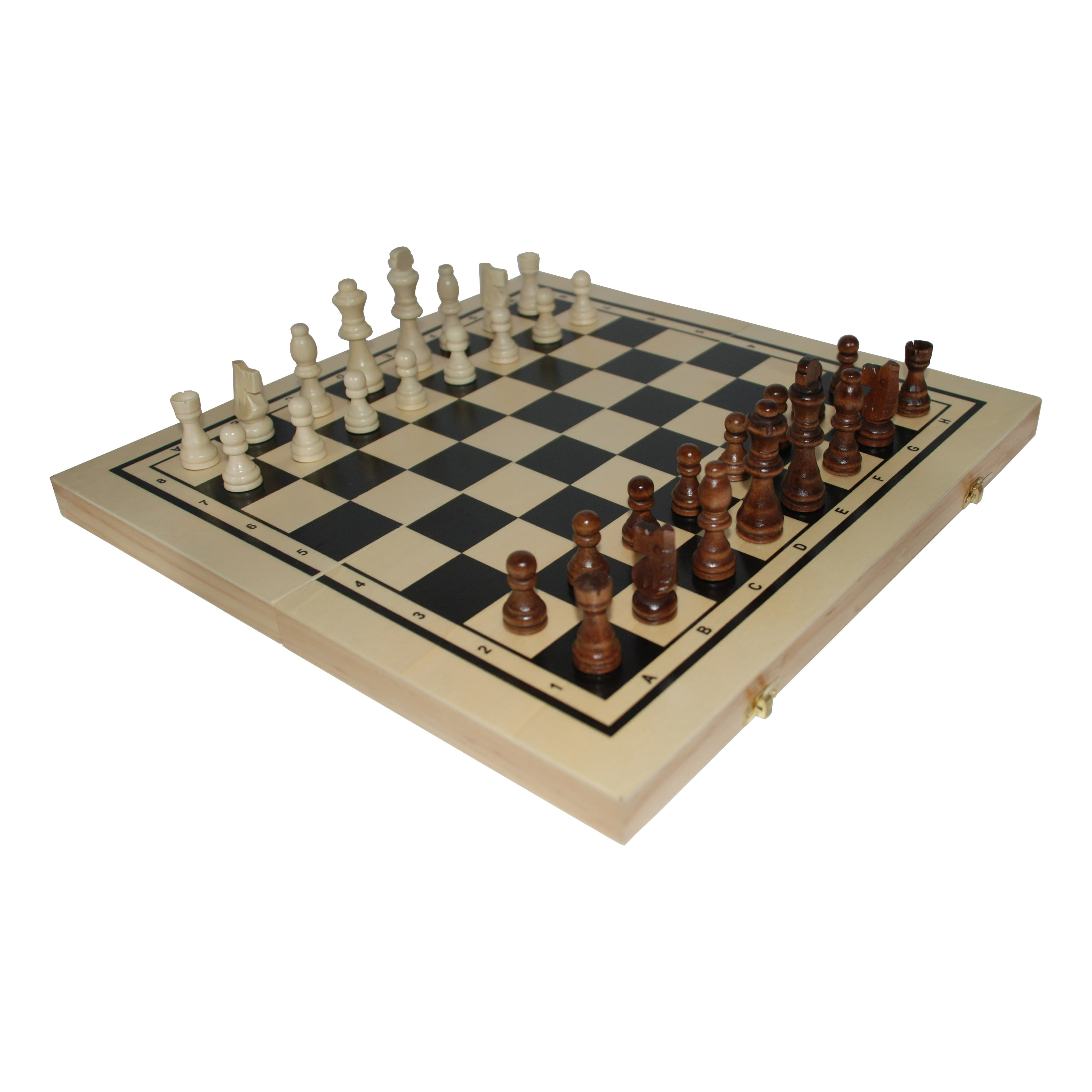 Настольная игра Шахматы деревянные Stingrey с доской турнирные 40 х 20 см