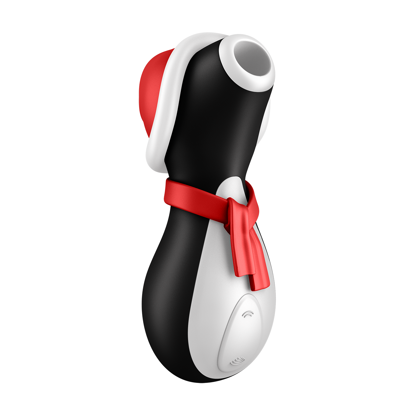 Вакуумно-волновой стимулятор Satisfyer Penguin Holiday Edition, черный