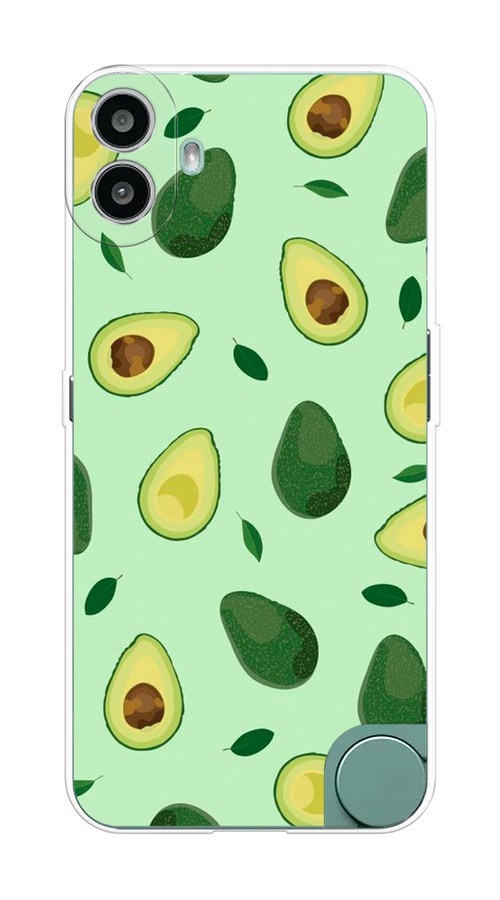 

Чехол на CMF Phone 1 "Blue avocado", Коричневый;зеленый, 3300450-1